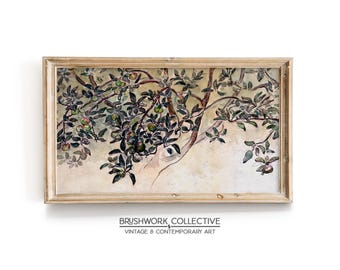 Rustic Apple Tree Sketch Print | Vintage Kitchen Wall Art | Printable Digital Downloadable | 20LSPVT
