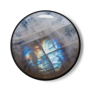 Moonstone Ceramic Coaster: Elegant Coffee & Tea Drink Coaster