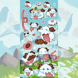 PORO STICKER SHEET