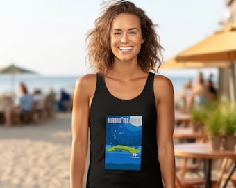 Kaho'olawe Vintage Hawaii Tank, Retro Hawaii Tank, Kahoolawe, Hawaii Unisex Jersey Tank, Made in Hawaii, Hawaii Lover Gift