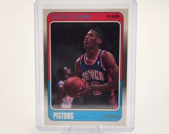 Dennis Rodman 1988 Rookie Card RC PSA 9 Mint -- Graded