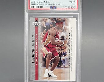 Lebron James Rookie Card PSA 9 - Etsy