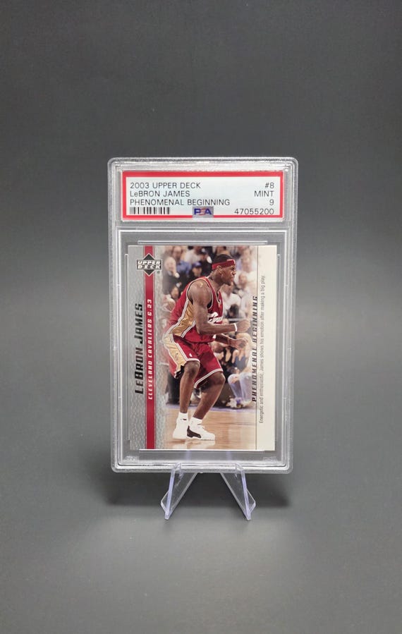 Lebron James Rookie Card PSA 9 - Etsy