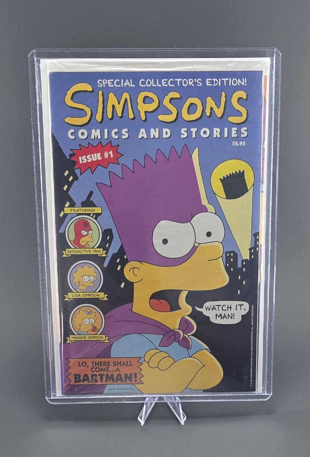 Simpsons Comics and Stories #1 Collector's Edition 1993 Sealed Book ...