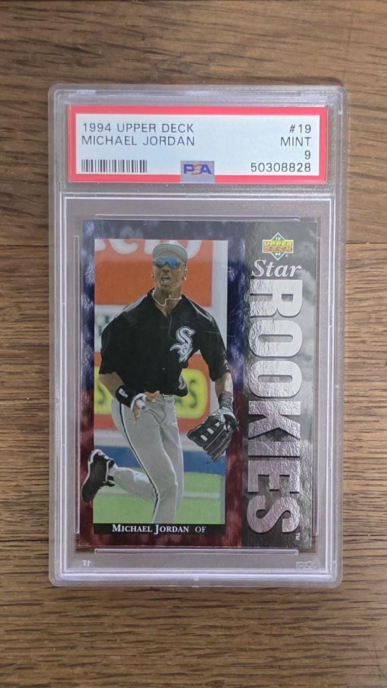 michael jordan rookie card sale