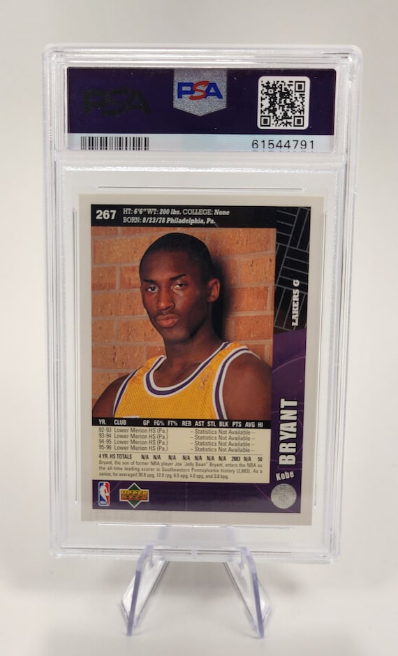 Kobe Bryant PSA Rookie Card - Etsy