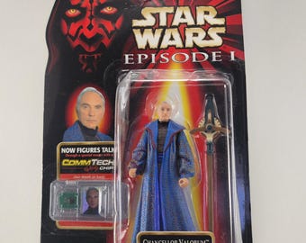 Chancellor Valorum Star Wars Episode 1 Phantom Menace Figure:  (1998)