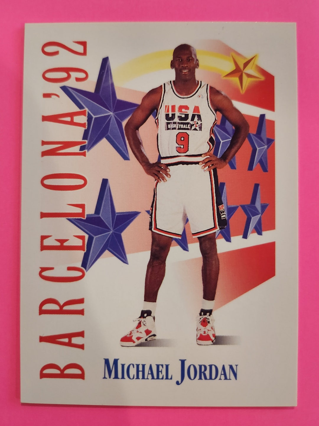 1992 Michael Jordan Barcelona Olympics - Etsy