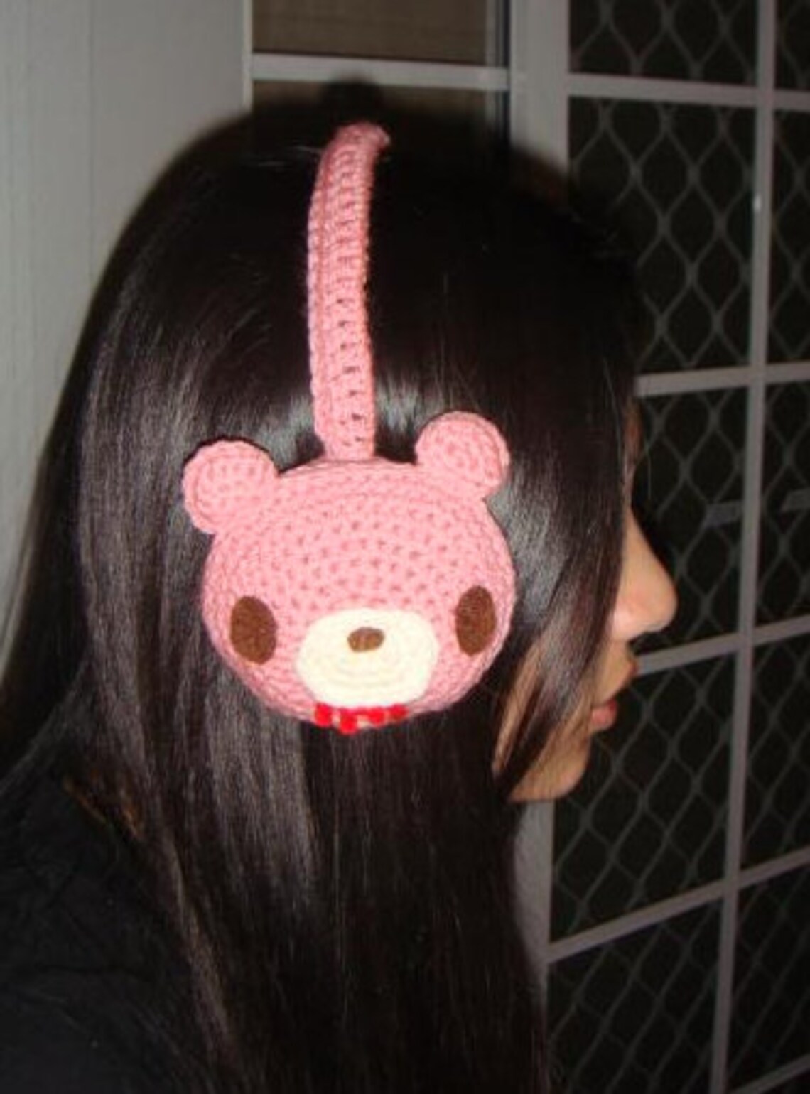 Gloomy Bear Earmuffs Pattern Etsy