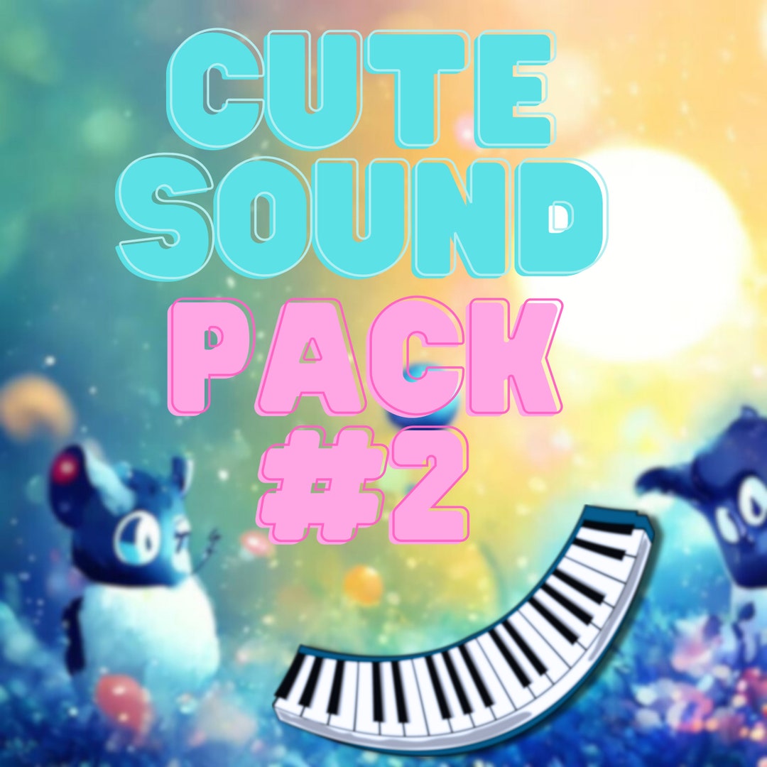 Twitch Sound Alerts for Streamer, Vtuber, Pngtuber Basic Cute Sound