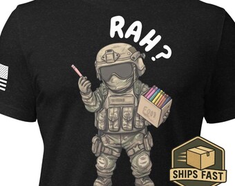 Funny Marine Shirt, Marine Corps Gift, USMC Rah Tee, Gift for Marine Son, Devil Dog Shirt, Boot Camp Graduation Gift