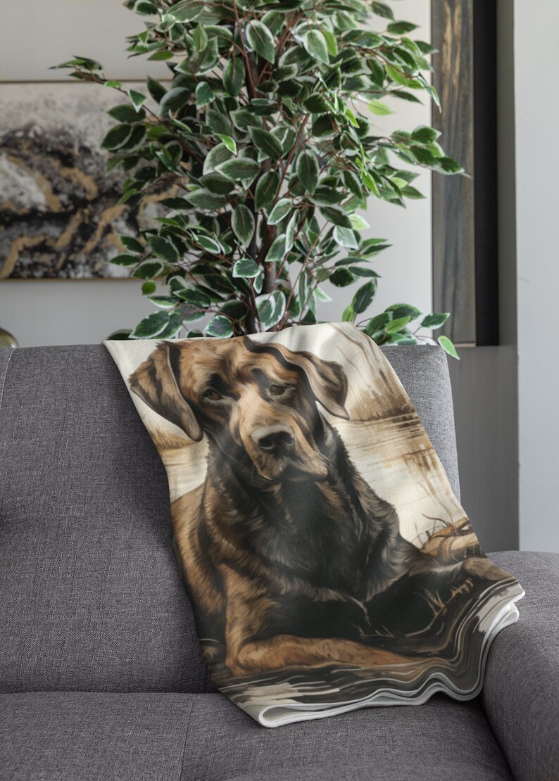 Plush Dog Blanket Throw for Pet Lover Gift Lightweight Blanket for Him