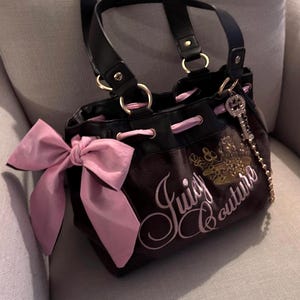 Juicy Couture Daydreamer Replacement Bow – Custom Cotton or Silk - Purse Bag Bow- *Bag not included*