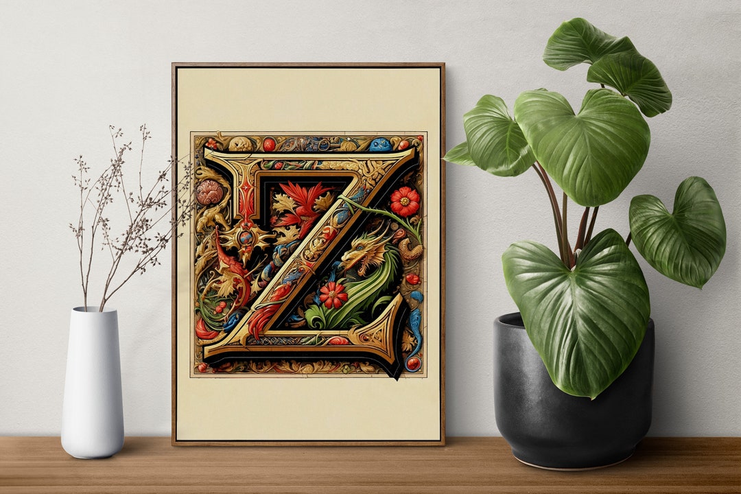 洋書 Illuminated Manuscripts A LARGE ILLUMINATED INITIAL on a leaf from a luxury Psalter