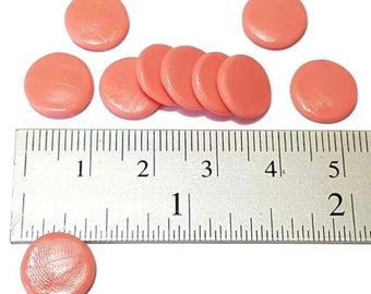 6pc Miniature Bologna/ Round Ham Slices Lot 1;6-1;12 Scale