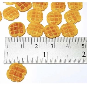 6 pc Miniature Oblong Waffle Lot 1;6-1;12 Scale