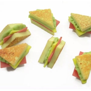 4pc Miniature Ham and Cheese Sandwiches Half Lot 112 Scale image 3