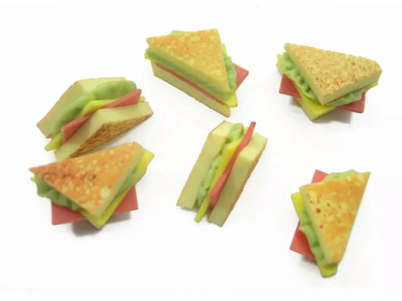 4pc Miniature Ham and Cheese Sandwiches Half Lot 112 Scale image 3