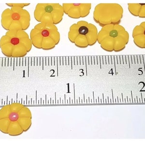 6 pc Miniature Mixed Fruit Jammie Dodger Cookie Lot 1;6-1;12 Scale