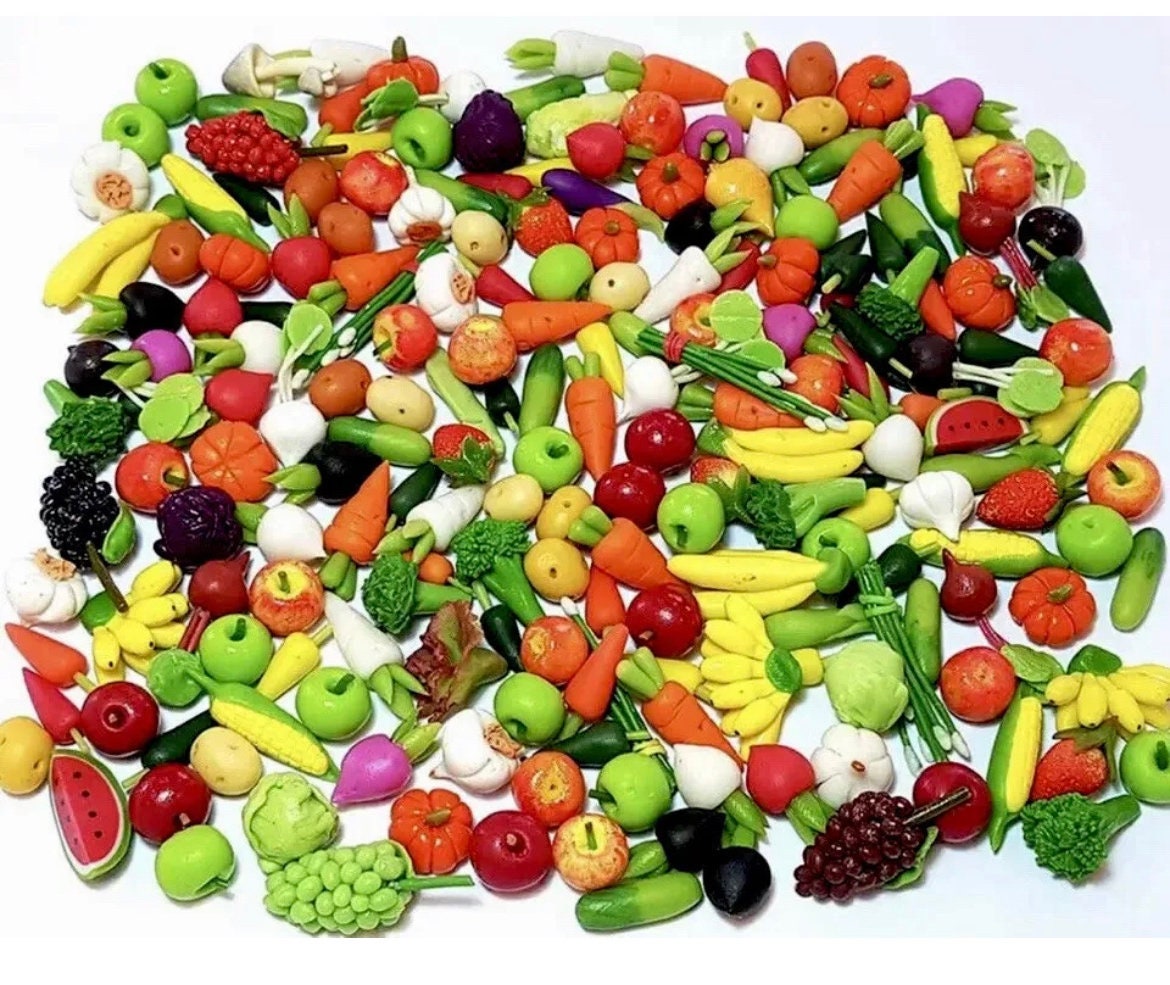Miniature Fruits and Veggies Miniature Fruits and Veggies