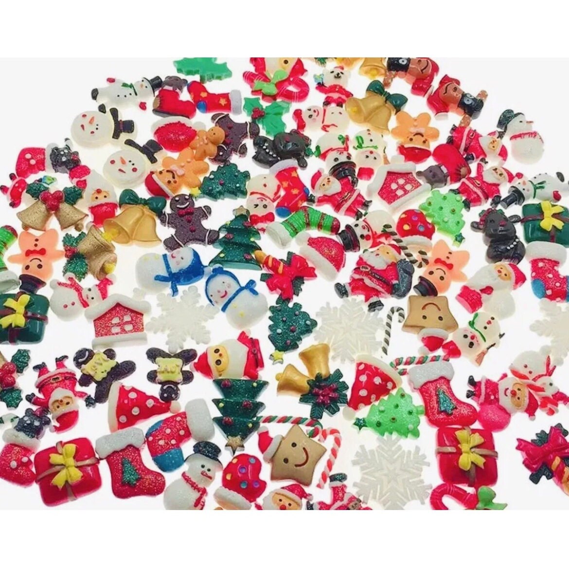 20pc 3D Christmas Fridge Magnets Handmade Mixed Lot - Etsy