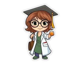 Pharmacy Graduate Sticker! Pharmacy Student, Medical Student, Pharmacy Gift, Graduation