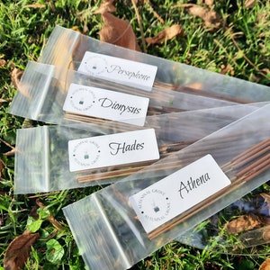 Greek Pagan Deity Incense Sticks