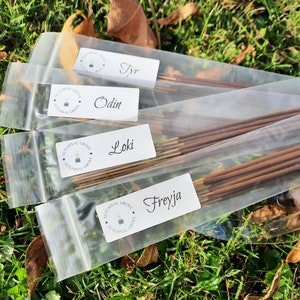 Norse Pagan Deity Incense Sticks