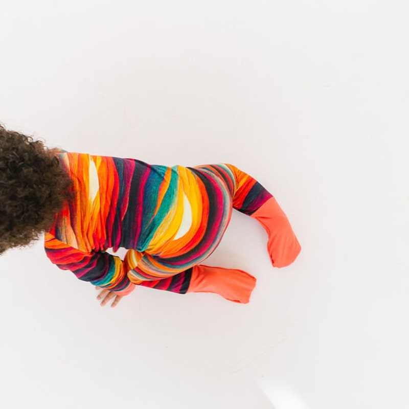 Bamboo Convertible Romper || Wild Horses main image 0
