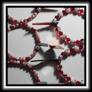 Halloween Blood Spatter Bracelet