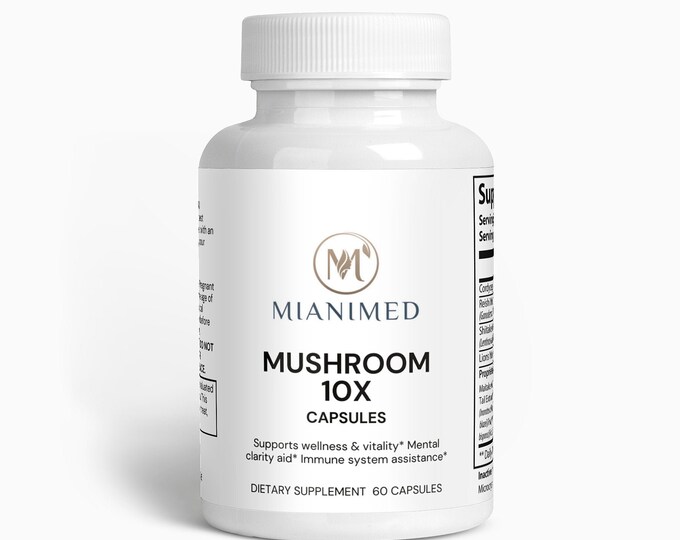 MIANIMED Premium Supplement - Mushroom Complex 10