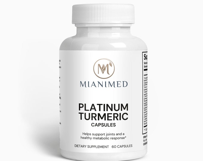 MIANIMED Premium Supplement - Platinum Turmeric