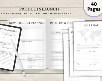 Produkteinführungsplaner, Produktmarketing, Kursmarketingplan, Kurseinführungsplaner, Werbung, Einführungszeitplan, Produkteinführungsstrategie