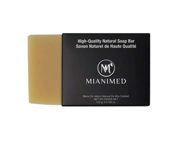 MIANIMED Premium Skincare - Natural Basil Blast Soap