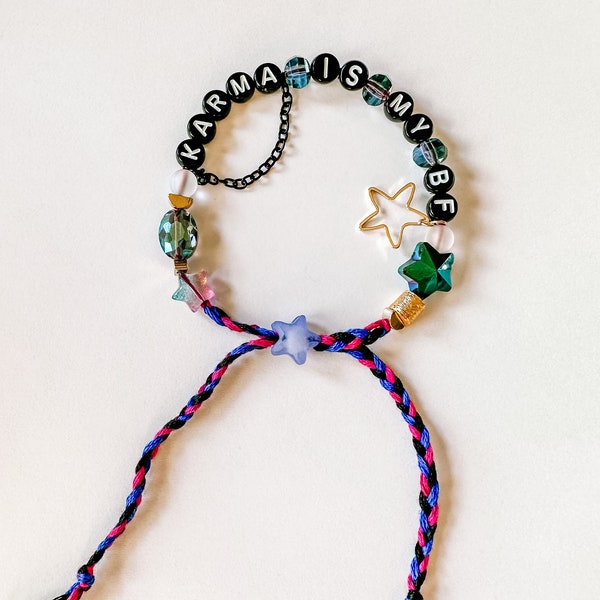 Taylor Swift Eras Tour Friendship Bracelet Karma