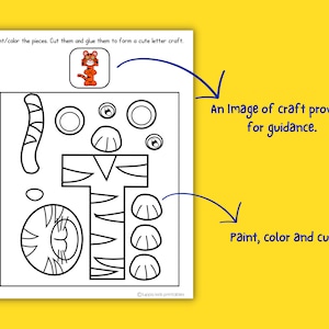Letter Crafts for Preschoolers, Alphabet Letters, Alphabet Activities, Alphabet Crafts for Kindergartners image 5