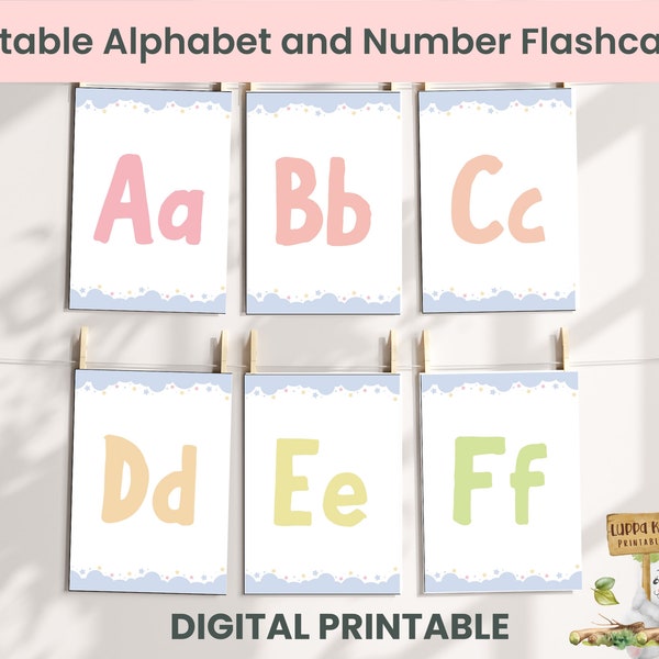 ABC Flashcards | A-Z Flashcards | 1-10 Flashcards | Alphabet Flashcards | Learn ABC | 123 Flashcards | Number Flashcards | Rainbow Alphabets