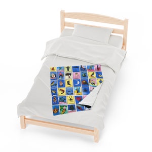 Loteria Soft Throw Blanket image 6
