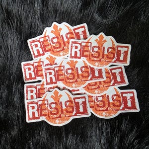 Resist Sticker