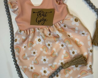 Magnolia Blue Zipper Romper main image 1