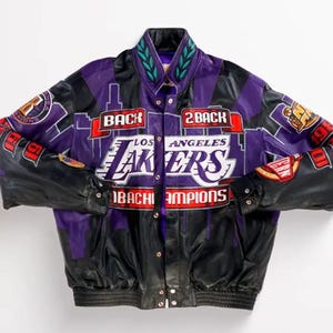 Lakers leather jacket - Etsy 日本