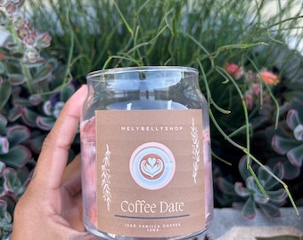 Iced Coffee Soy Wax Candle