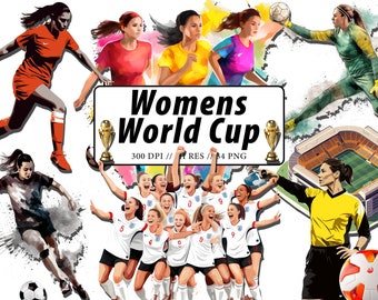 Women's World Cup Clipart Soccer Girls Sports Team Women's Soccer Clipart World Cup Rivalry USA England Football Women's Invitation
