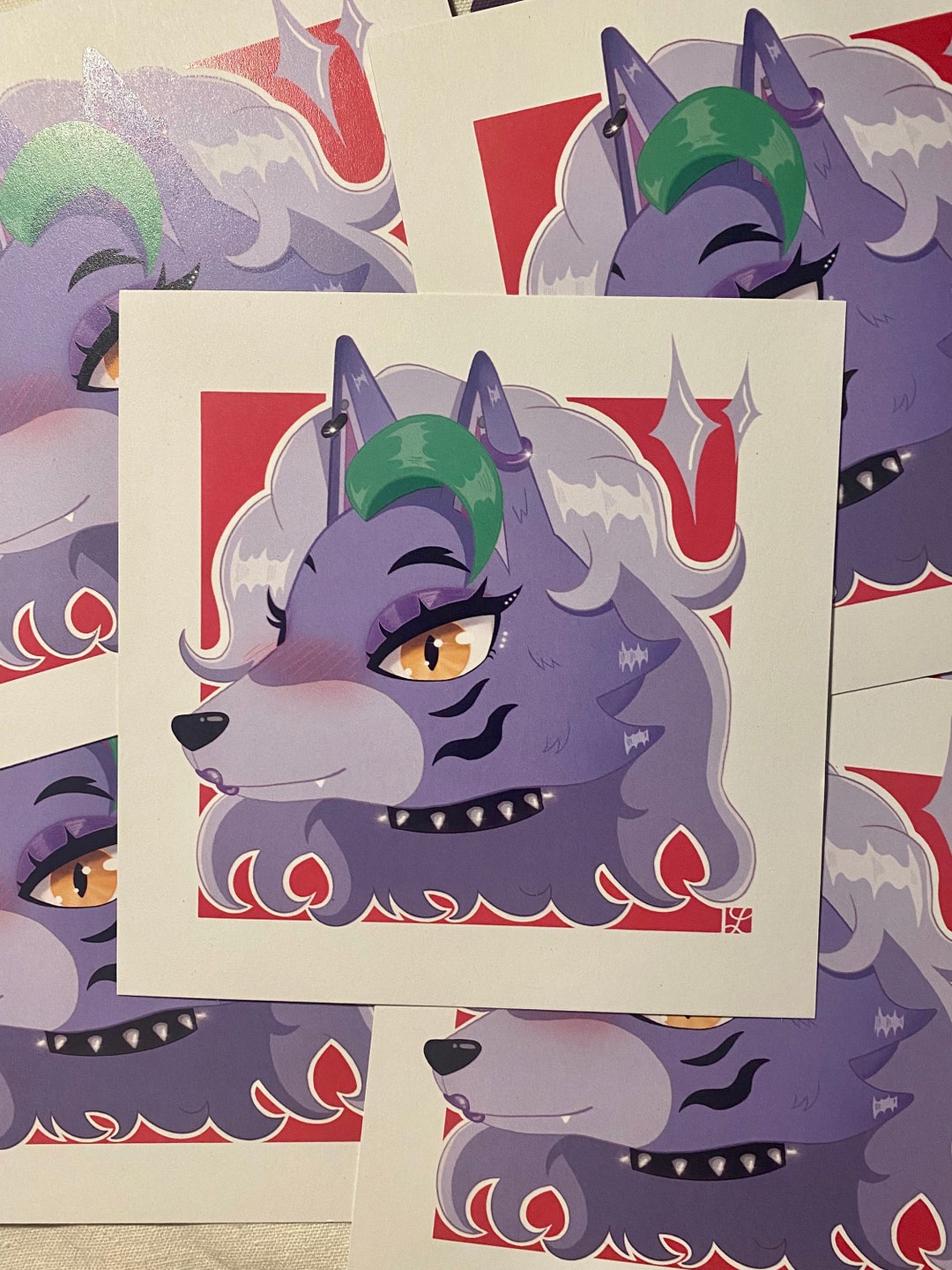 Roxanne Wolf Art Print / Five Nights at Freddy's Security Breach ...