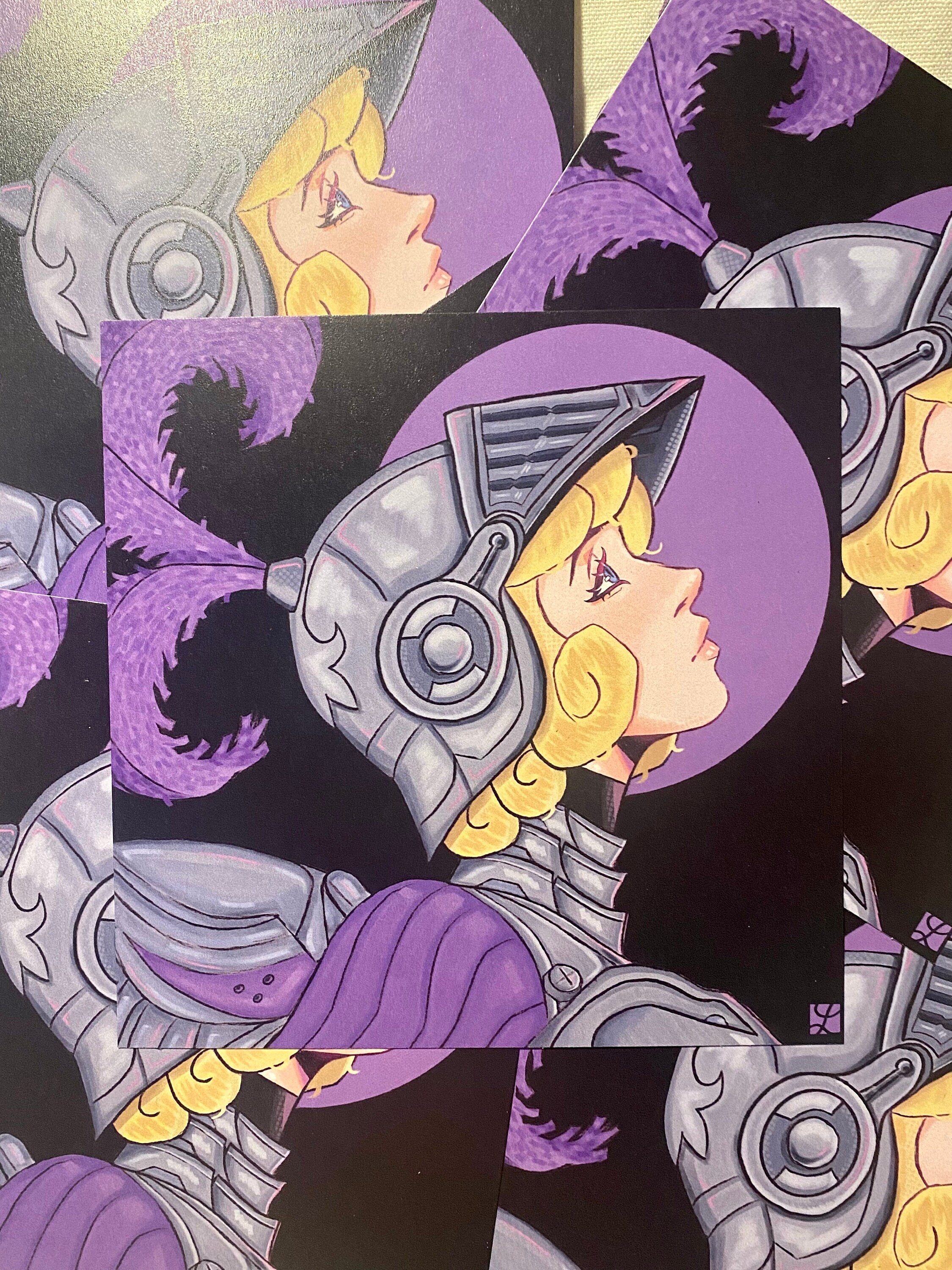 Mercy/Angel Overwatch kunstprint 15x15 cm