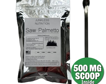 100% Pure Saw Palmetto Powder Extract  - Fatty Acids Powder