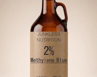 Methylene Blue Drop - 2% Blue Max Strength - 4 Bulk Sizes