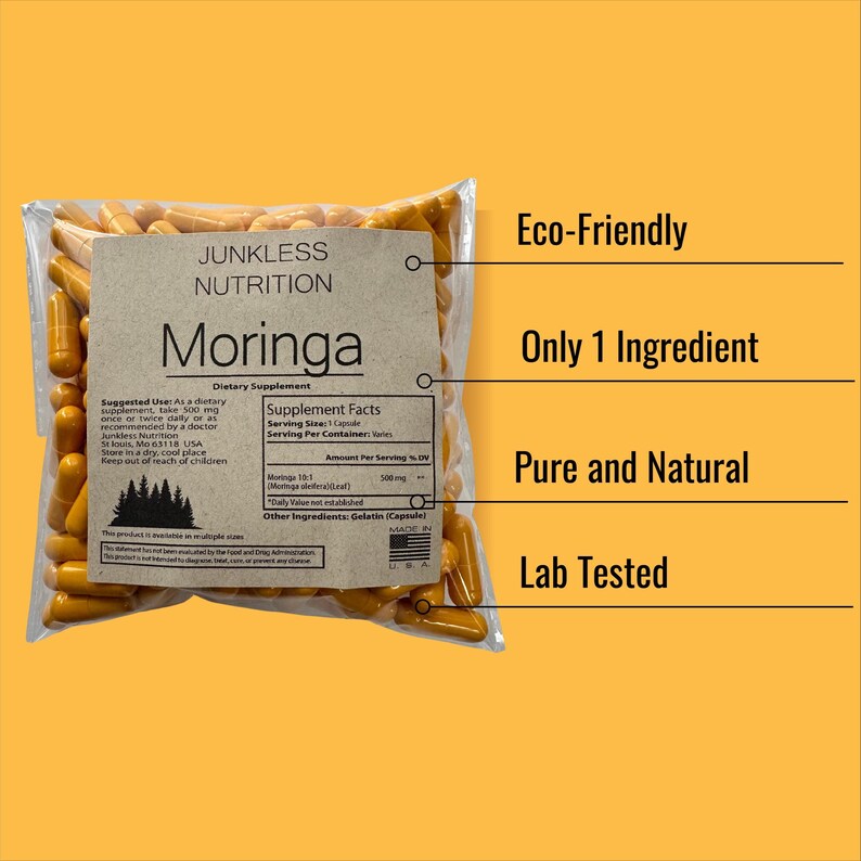 Moringa health bullet points