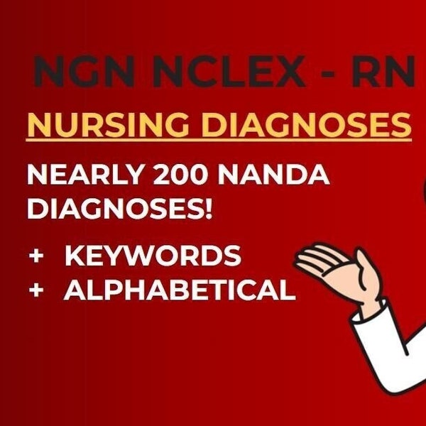 Nursing Diagnoses List | NANDA| Review and Study at the Next Level and Be Prepared | Pass NGN NCLEX