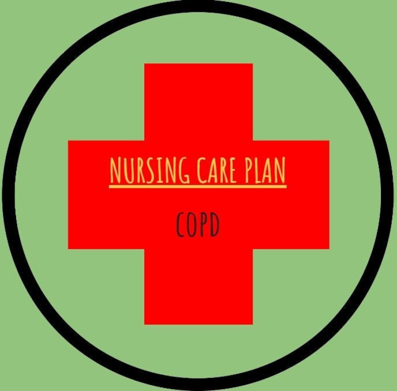 COPD Nursing Care Plan Sample Template Includes NANDA Etsy Israel